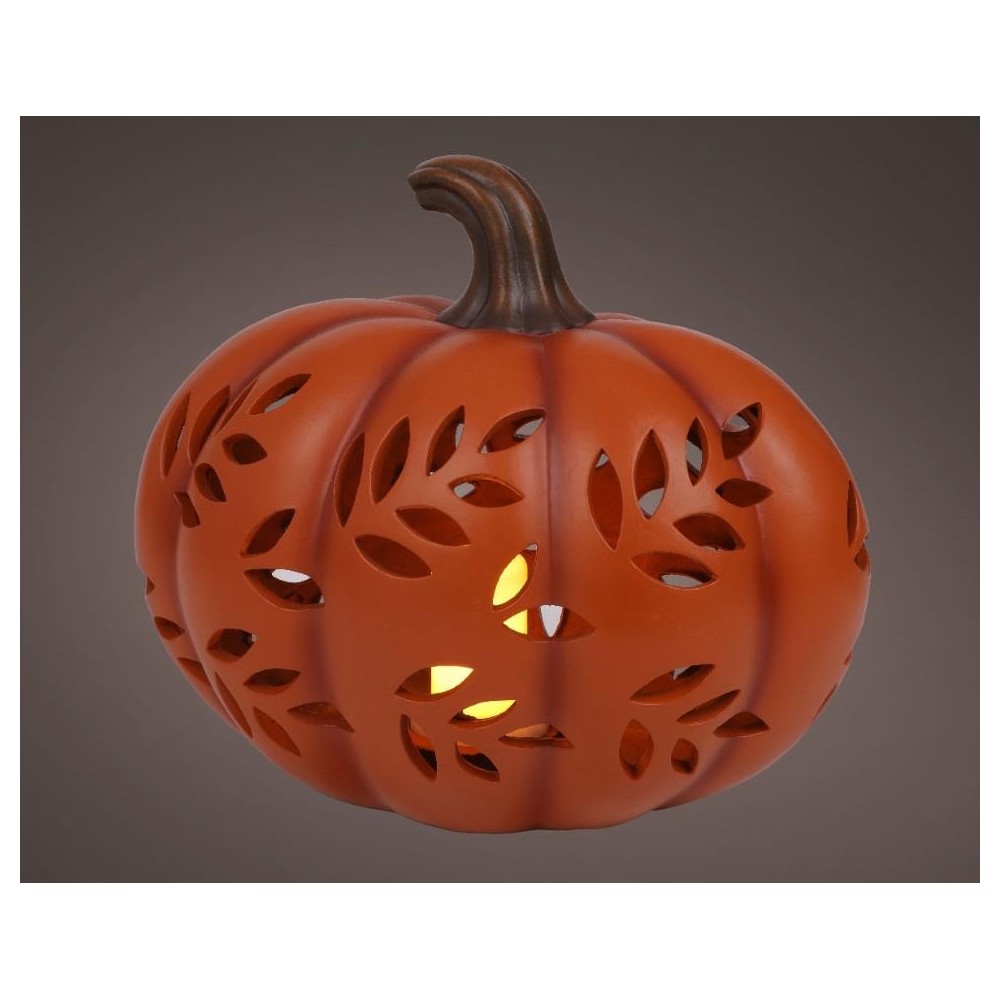 ZUCCA INTAGLIATA LED H.30.5CM.